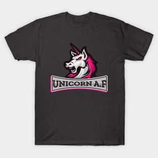 Unicorn AF, Funny Cute, Unicorn Gift, Unicorn Meme T-Shirt